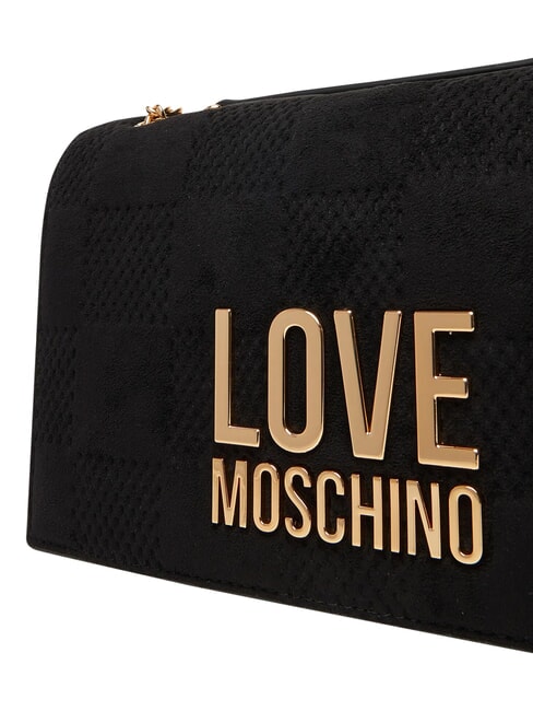 PATCHY Geantă de umăr, cu lanț negru - Genți femei