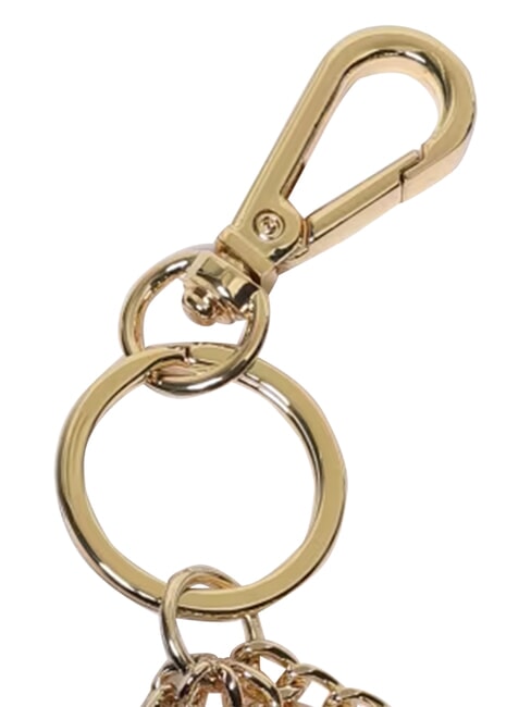 CHARMS Breloc cu logo metalic negru/roșu/negru - Portchei