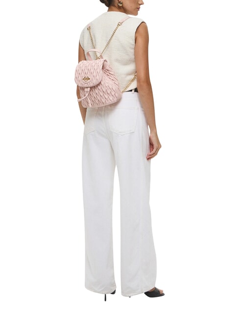 DEMURE Rucsac cu bretele de umăr din lanț pudra de fata - Genți femei