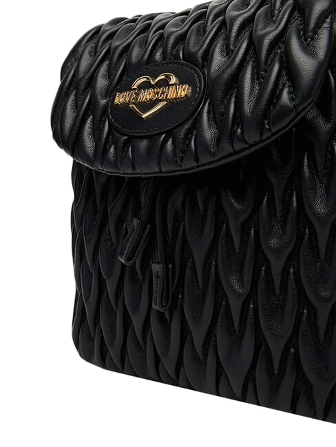 DEMURE Rucsac cu bretele de umăr din lanț negru - Genți femei