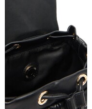 LOVE MOSCHINO DEMURE Rucsac cu bretele de umăr din lanț negru - Genți femei - 6