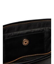 LOVE MOSCHINO EMBOSSED Geantă de cumpărături, dublă portabilitate negru - Genți femei - 6