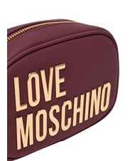 LOVE MOSCHINO BOLD LOVE Geantă de umăr mini vin - Genți femei - 5