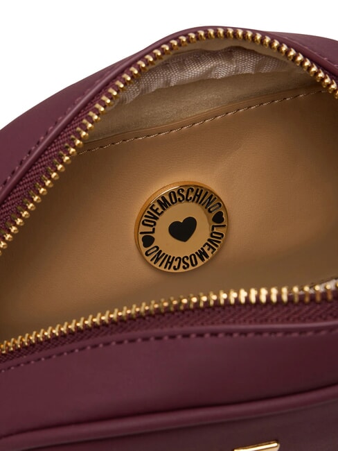 BOLD LOVE Geantă de umăr mini vin - Genți femei