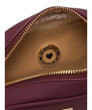 LOVE MOSCHINO BOLD LOVE Geantă de umăr mini vin - Genți femei - 6