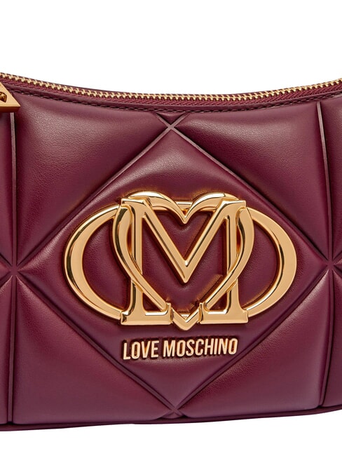 EMBOSSED Geantă de umăr, dublă portabilitate vin - Genți femei