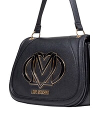 LOVE MOSCHINO LOGO Geantă de umăr, cu curea de umăr negru - Genți femei - 4