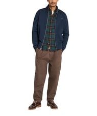 TIMBERLAND EXETER RIVER Hanorac cu fermoar complet safir &icirc;nchis - hanorace - 2