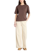 TIMBERLAND LUSH COMFORT Tricou de bumbac ciocolată - tricou - 2