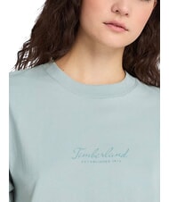 TIMBERLAND LUSH COMFORT Tricou de bumbac albastru argintiu - tricou - 5