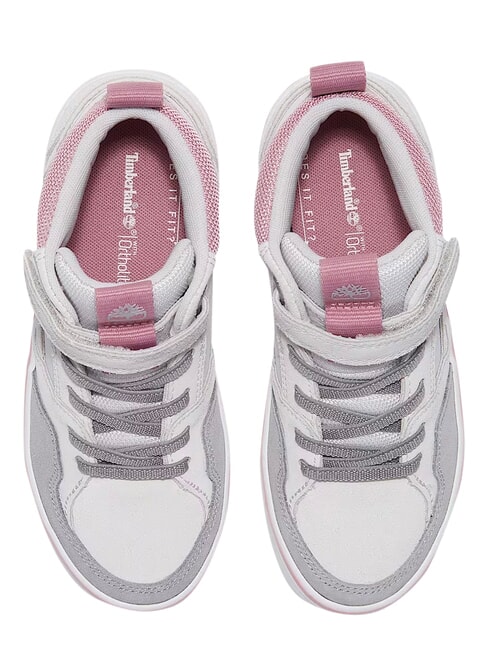 STONE JUMP MID Teniși din piele mixtă piele &icirc;ntoarsă gri deschis - Pantofi pentru bebeluși