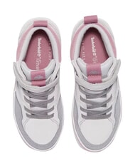 TIMBERLAND STONE JUMP MID Teniși din piele mixtă piele &icirc;ntoarsă gri deschis - Pantofi pentru bebeluși - 3