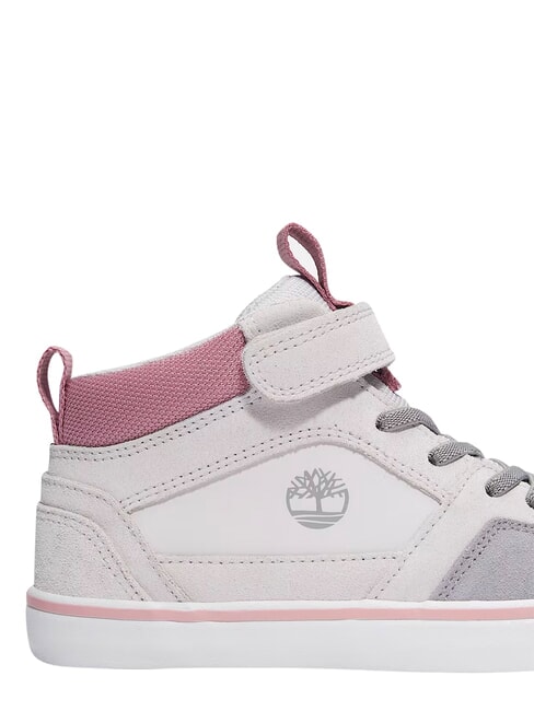 STONE JUMP MID Teniși din piele mixtă piele &icirc;ntoarsă gri deschis - Pantofi pentru bebeluși