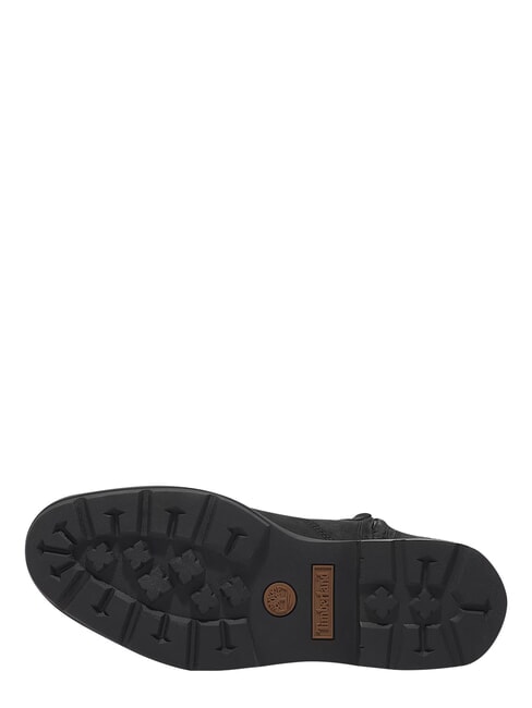 BRIMFIELD Ghete din piele pentru gleznă negru plin de cereale - Pantofi femei