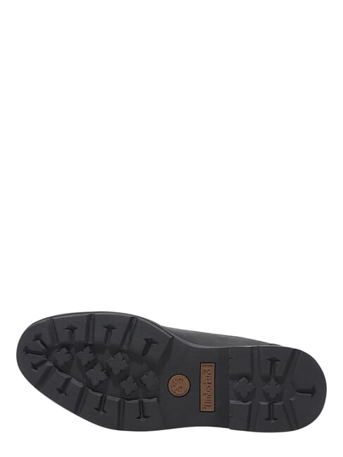 BRIMFIELD Ghete joase din piele negru plin de cereale - Pantofi femei