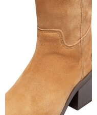 TIMBERLAND BELLEVAUX Ghete din piele pentru gleznă piele &icirc;ntoarsă maro mediu - Pantofi femei - 5