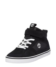 TIMBERLAND STONE JUMP MID Teniși din piele mixtă piele &icirc;ntoarsă neagră - Pantofi pentru bebeluși - 6