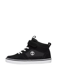 TIMBERLAND STONE JUMP MID Teniși din piele mixtă piele &icirc;ntoarsă neagră - Pantofi pentru bebeluși - 8