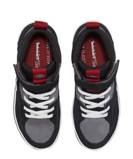 TIMBERLAND STONE JUMP MID Teniși din piele mixtă piele &icirc;ntoarsă gri &icirc;nchis - Pantofi pentru bebeluși - 3