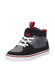 TIMBERLAND STONE JUMP MID Teniși din piele mixtă piele &icirc;ntoarsă gri &icirc;nchis - Pantofi pentru bebeluși - 6