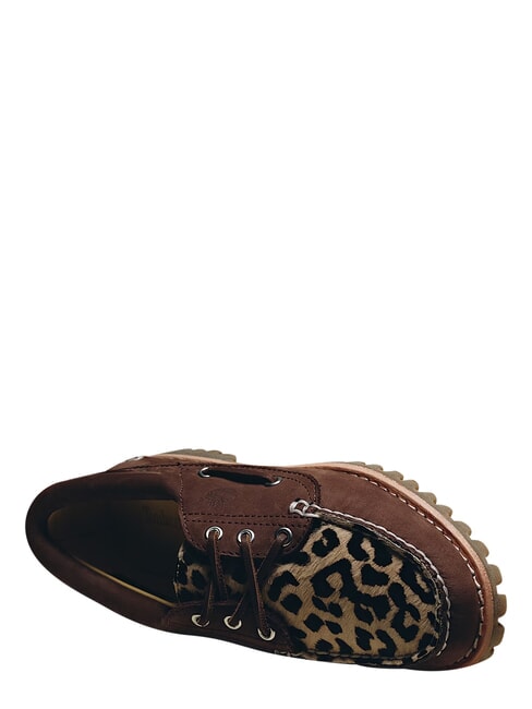 AUTHENTIC Pantofi din piele &icirc;ntoarsă nubuc maro mediu - Pantofi femei