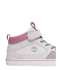 TIMBERLAND STONE JUMP MID Teniși din piele mixtă piele &icirc;ntoarsă gri deschis - Pantofi pentru bebeluși - 9