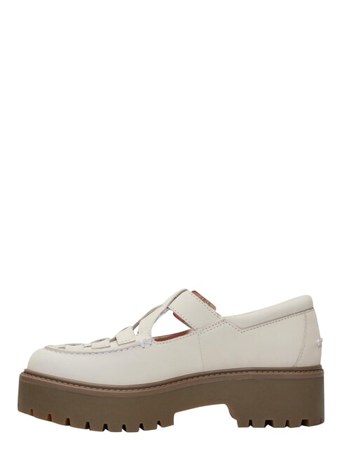 STONE STREET BUCKLE Pantof cu platforma din piele nubuc natural - Pantofi femei