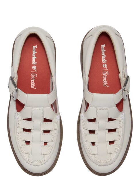 STONE STREET BUCKLE Pantof cu platforma din piele nubuc natural - Pantofi femei