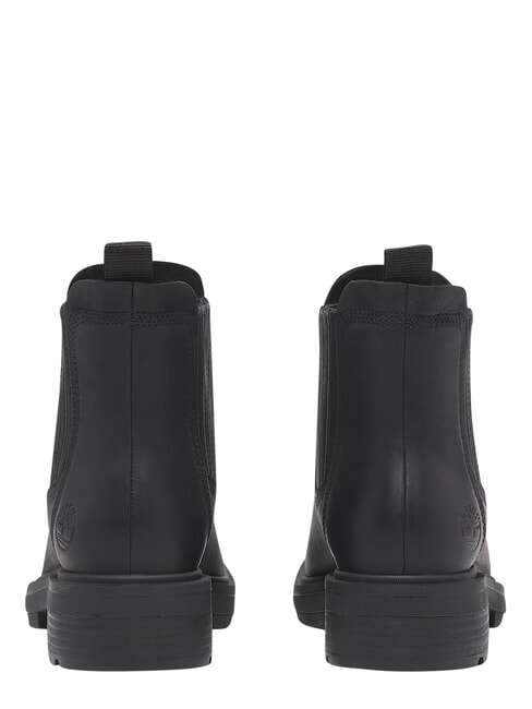 BRIMFIELD Ghete joase din piele negru plin de cereale - Pantofi femei