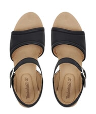 TIMBERLAND SANTORINI SUN Sandale din piele negru plin de cereale - Pantofi femei - 3