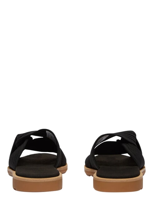 CALISTA BAY Sandale din piele mixtă tricotat negru - Pantofi femei