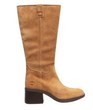 TIMBERLAND BELLEVAUX Ghete din piele pentru gleznă piele &icirc;ntoarsă maro mediu - Pantofi femei - 3