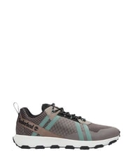 TIMBERLAND WINSOR TRAIL Teniși din piele mixtă plasă gri-maro - Pantofi bărbați - 3