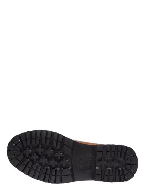 CAMBRIA VALLEY Ghete din piele pentru gleznă rugină cu bob plin - Pantofi femei