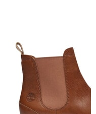 TIMBERLAND CAMBRIA VALLEY Ghete din piele pentru gleznă rugină cu bob plin - Pantofi femei - 9