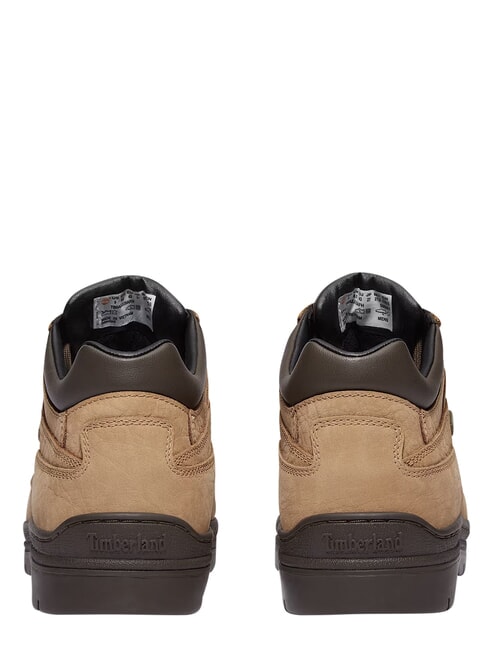 HERITAGE Ghete din piele pentru gleznă md bej nubuc w dk brn - Pantofi bărbați