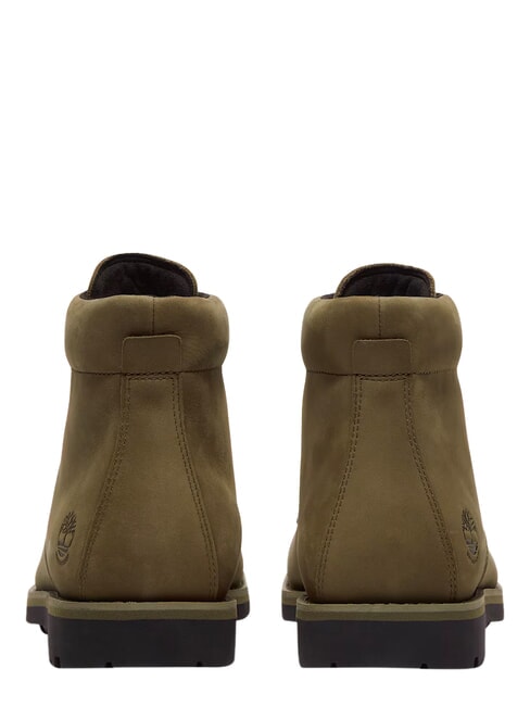 ALDEN BROOK Ghete din piele impermeabile nubuc măsliniu &icirc;nchis - Pantofi bărbați