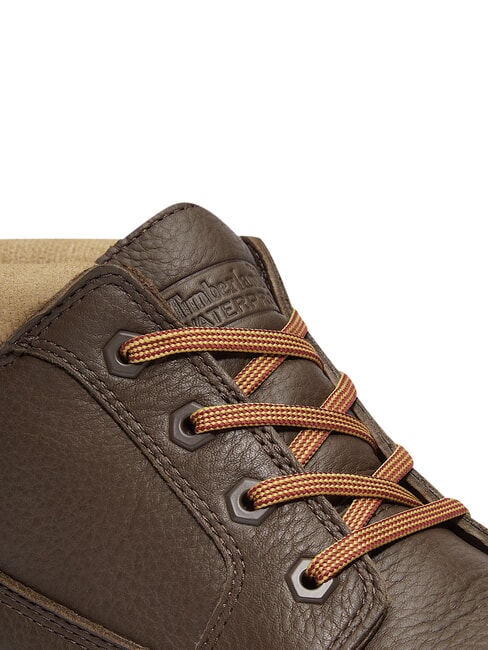 PREMIUM MID  Ghete din piele impermeabile la gleznă maro &icirc;nchis fg w oliv - Pantofi bărbați