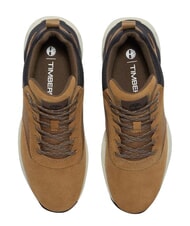 TIMBERLAND VOYAGER PARK Adidași piele &icirc;ntoarsă măslinie - Pantofi bărbați - 3