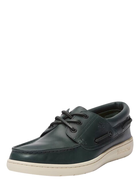 PORTOFINO Mocasin din piele verde &icirc;nchis - Pantofi bărbați