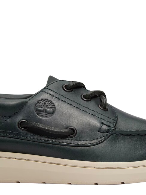 PORTOFINO Mocasin din piele verde &icirc;nchis - Pantofi bărbați