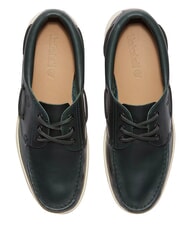 TIMBERLAND PORTOFINO Mocasin din piele verde &icirc;nchis - Pantofi bărbați - 3