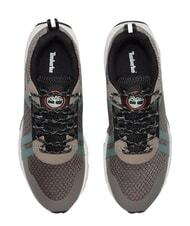 TIMBERLAND WINSOR TRAIL Teniși din piele mixtă plasă gri-maro - Pantofi bărbați - 4