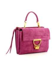 COCCINELLE CAMPIONARIO - ARLETTIS SUEDE DROPLET Geantă mini din piele cu curea de umăr pulpă roz - Genți femei - 2
