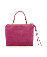 COCCINELLE CAMPIONARIO - ARLETTIS SUEDE DROPLET Geantă mini din piele cu curea de umăr pulpă roz - Genți femei - 3