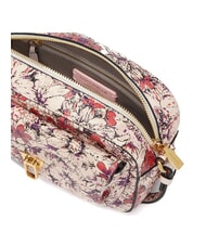 COCCINELLE CAMPIONARIO - BEAT FLOWER PR Geantă de umăr mini roz cremos mul. - Genți femei - 3