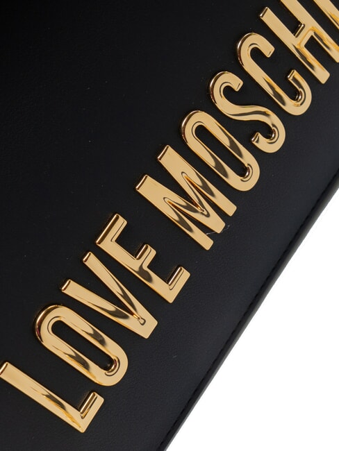 BOLD LOVE Chain Geantă de umăr negru - Genți femei