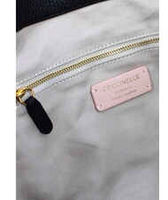 COCCINELLE CAMPIONARIO - ISABELA CANVAS Geantă hobo din p&acirc;nză și piele natural / noir - Genți femei - 4