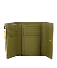 COCCINELLE  CAMPIONARIO - KELSEY VINTAGE Portofel din piele verde laur - Portofele femei - 2