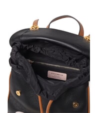 COCCINELLE CAMPIONARIO - CAMPUS TRICOLOR Rucsac din piele noir/lambs/cuir - Genți femei - 3